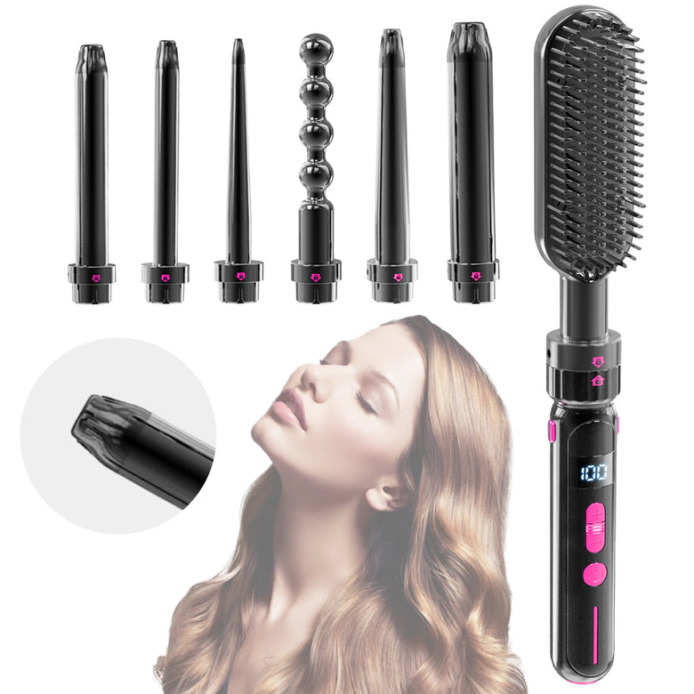 CurlSafe ceramic hair curling wand