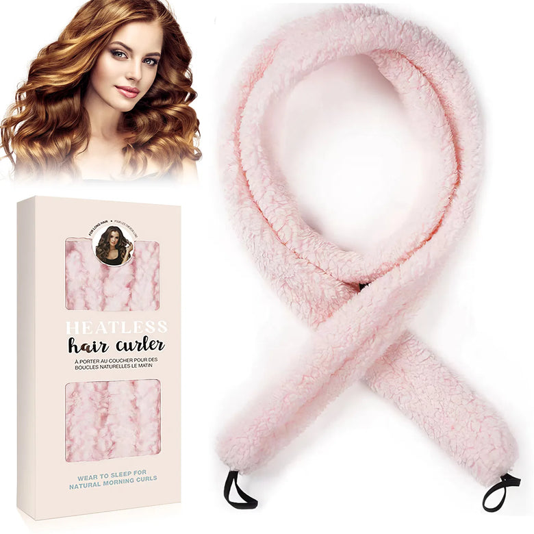 SilkCurl satin heatless hair curler set