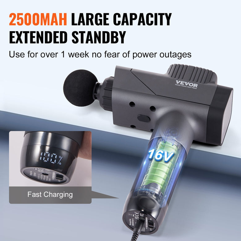 PowerFlex deep tissue percussion massage gun
